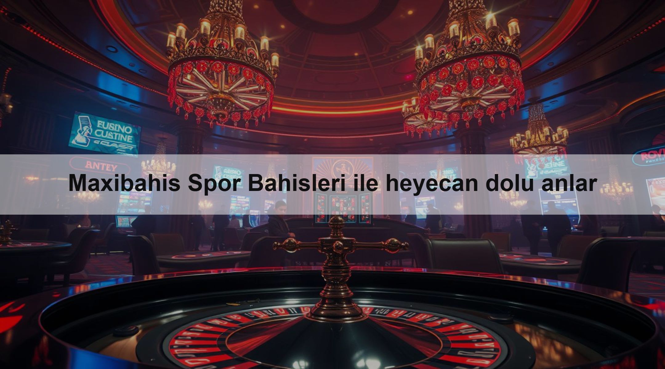 Maxibahis Spor Bahisleri ile heyecan dolu anlar